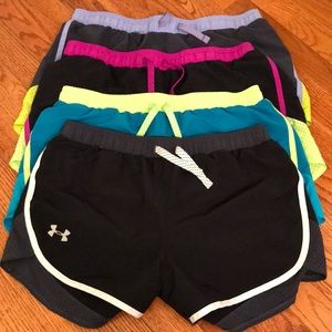 4 pairs of Under Armour shorts